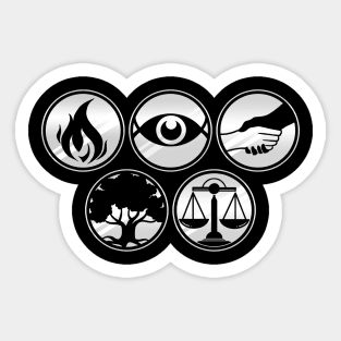 Divergent Factions Sticker